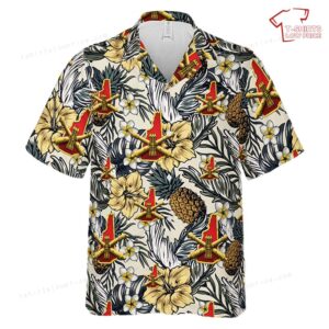 US Army 197th Field Artillery Brigade Hawaiian Shirt