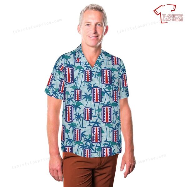 US Army 197th Infantry Brigade Hawaiian Shirt US Army 197th Infantry Brigade Hawaiian Shirt