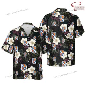 US Army 198th Infantry Brigade Hawaiian Shirt