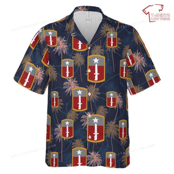 US Army 205th Infantry Brigade Hawaiian Shirt