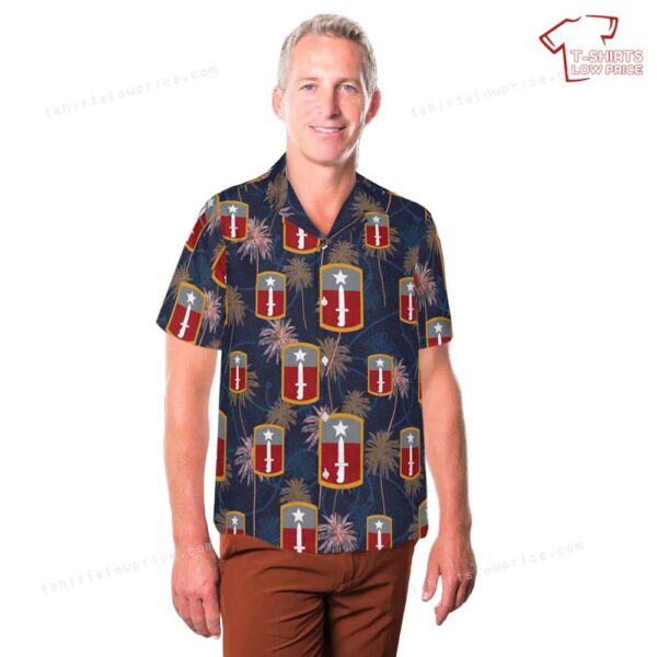 US Army 205th Infantry Brigade Hawaiian Shirt