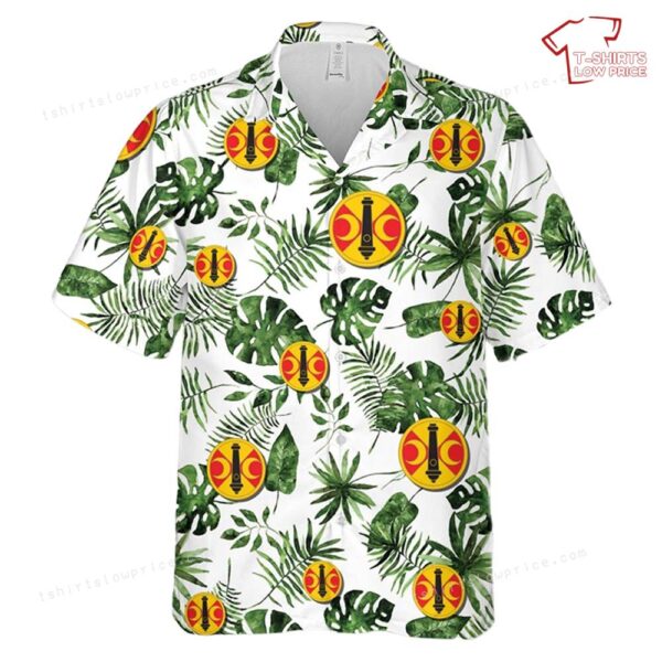 US Army 210th Field Artillery Brigade Hawaiian Shirt