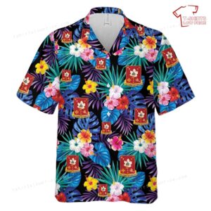 US Army 213 Air Defense Artillery Regiment Hawaiian Shirt