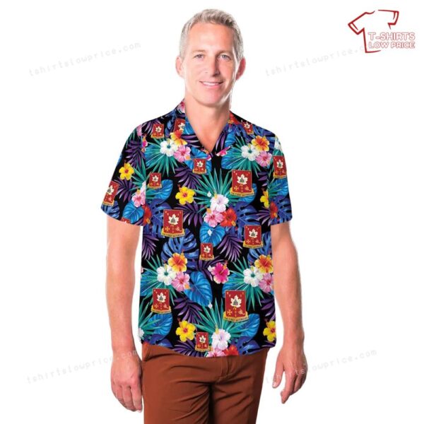 US Army 213 Air Defense Artillery Regiment Hawaiian Shirt US Army 213 Air Defense Artillery Regiment Hawaiian Shirt