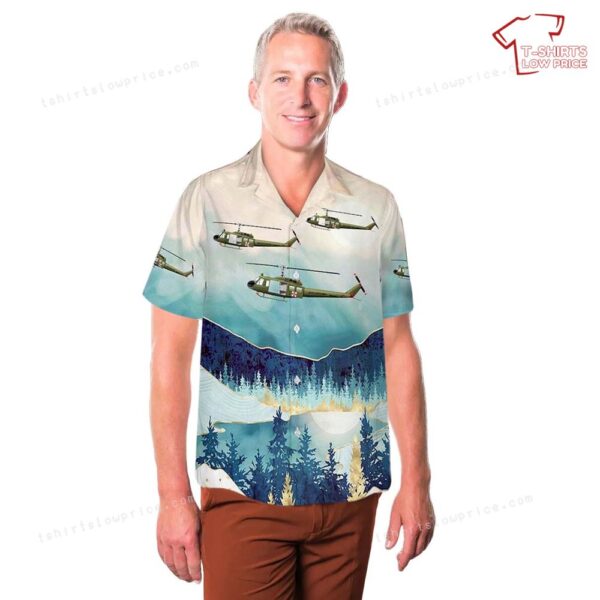 US Army 236th Medical Detachment UH-1H MedEvac Air Ambulance Hawaiian Shirt