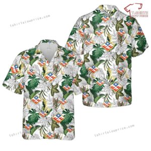 US Army 261st Theater Tactical Signal Brigade Hawaiian Shirt