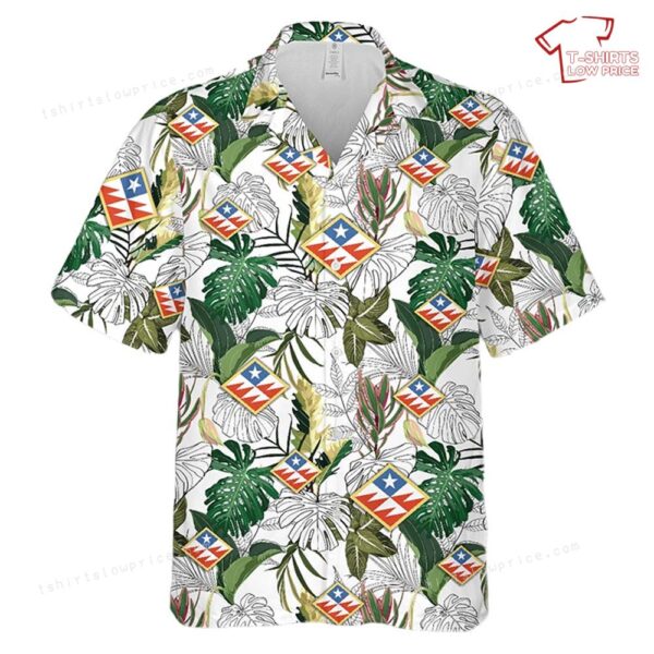US Army 261st Theater Tactical Signal Brigade Hawaiian Shirt US Army 261st Theater Tactical Signal Brigade Hawaiian Shirt