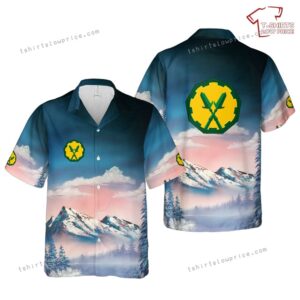 US Army 290th Military Police Brigade Hawaiian Shirt