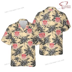 US Army 307th Brigade Engineer Battalion Hawaiian Shirt