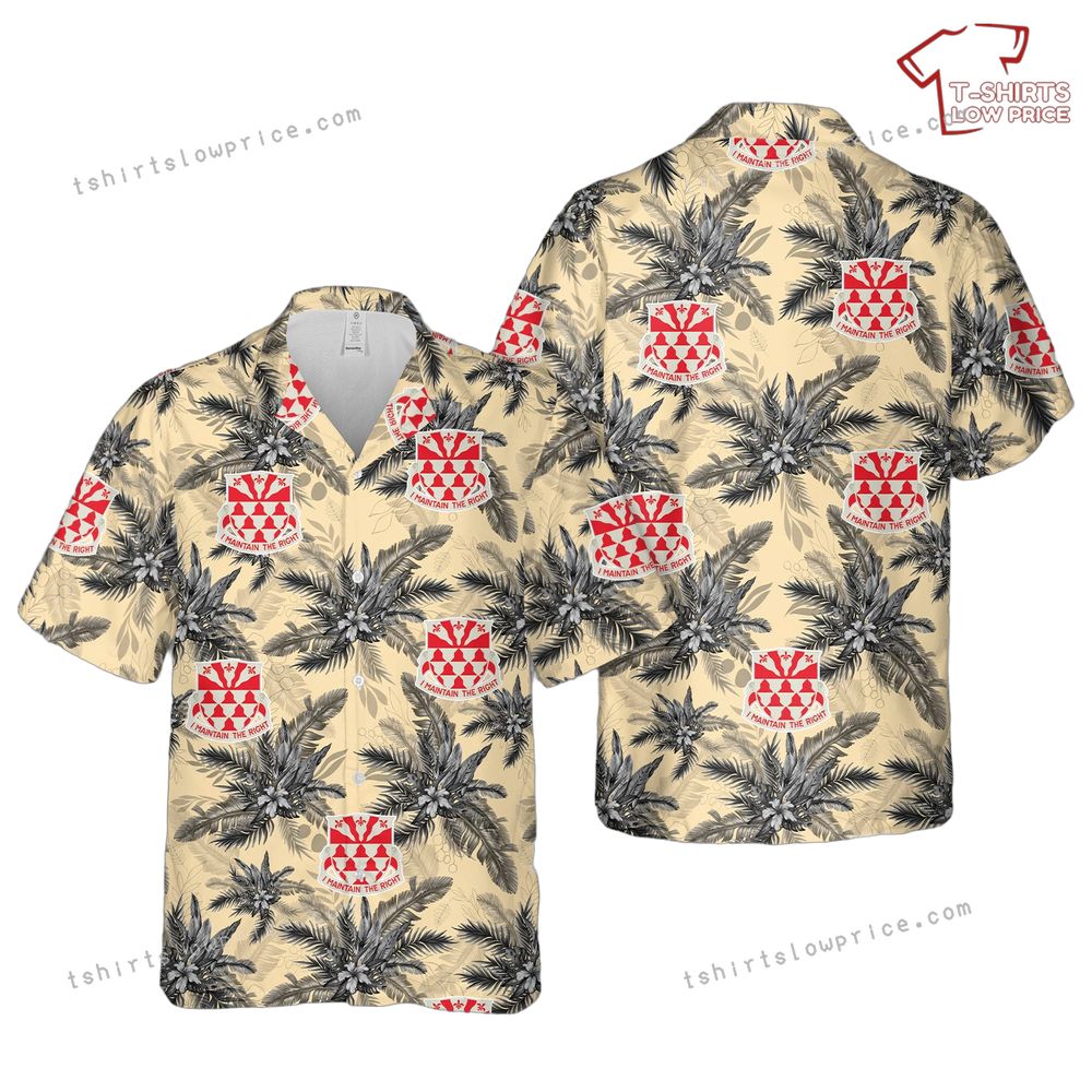 US Army 307th Brigade Engineer Battalion Hawaiian Shirt 0 background remove 28