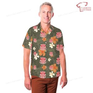 US Army 307th Engineer Battalion Patch Hawaiian Shirt 3