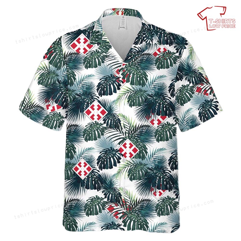 US Army 411th Engineer Brigade Hawaiian Shirt 2 US Army 411th Engineer Brigade Hawaiian Shirt 2