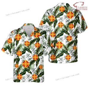 US Army 428th Field Artillery Brigade Hawaiian Shirt