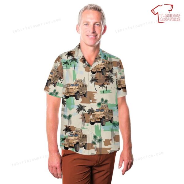 US Army 501st Military Police Company MRAP 147 Hawaiian Shirt US Army 501st Military Police Company MRAP 147 Hawaiian Shirt