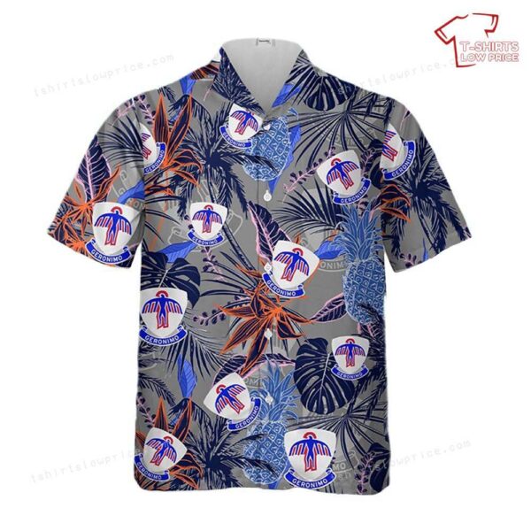 US Army 501st Parachute Airborne Infantry Regiment Hawaiian Shirt US Army 501st Parachute Airborne Infantry Regiment Hawaiian Shirt