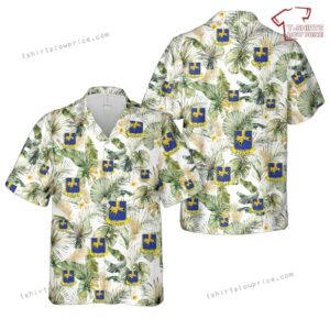 US Army 502nd Airborne Parachute Infantry Regiment Hawaiian Shirt