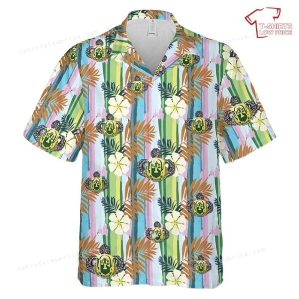 US Army 503D Military Police Battalion Airborne Hawaiian Shirt