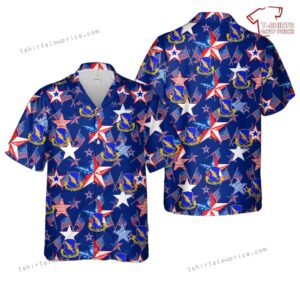 US Army 504th Parachute Airborne Infantry Regiment, 4th Of July Hawaiian Shirt