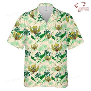 US Army 509th Airborne OPFOR Jump Wings Hawaiian Shirt