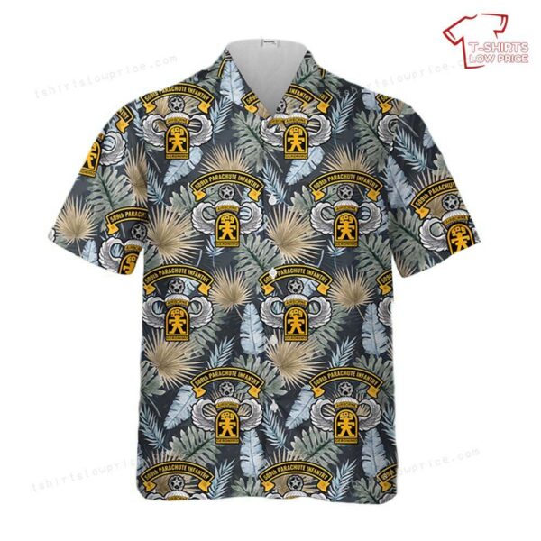 US Army 509th Parachute Infantry Regiment Airborne With Master Wing Hawaiian Shirt