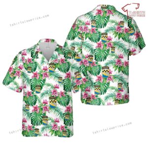 US Army 525th Military Intelligence Brigade (Airborne) Hawaiian Shirt