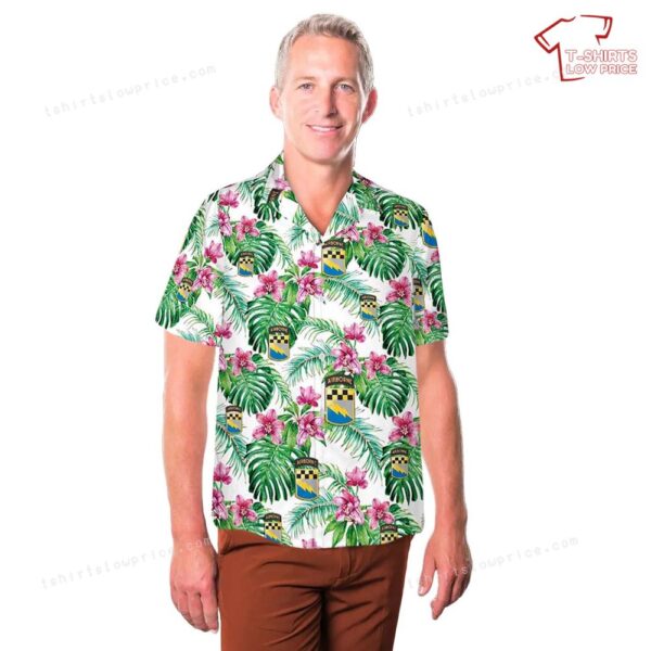 US Army 525th Military Intelligence Brigade (Airborne) Hawaiian Shirt US Army 525th Military Intelligence Brigade (Airborne) Hawaiian Shirt