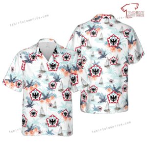 US Army 555th Engineer Brigade Hawaiian Shirt