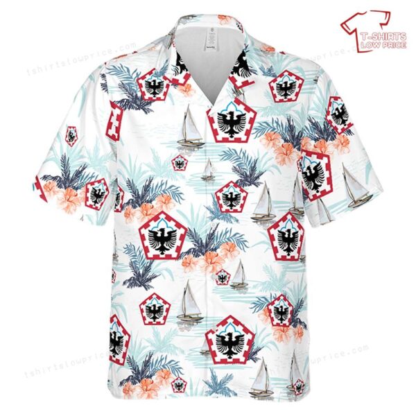 US Army 555th Engineer Brigade Hawaiian Shirt