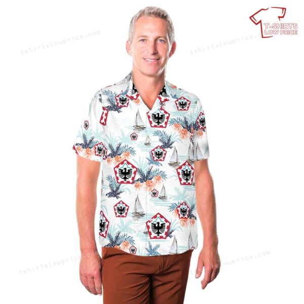 US Army 555th Engineer Brigade Hawaiian Shirt