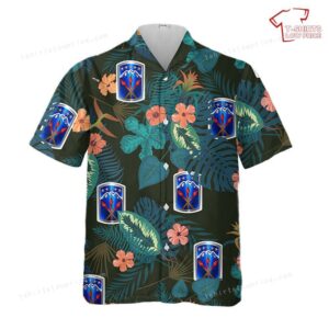 US Army 593rd Sustainment Command “Rest Assured” Hawaiian Shirt