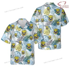 US Army 595th Military Police Company (595th MP Co.) Hawaiian Shirt