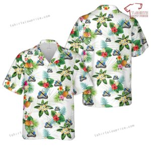 US Army 743rd Military Intelligence Battalion Hawaiian Shirt