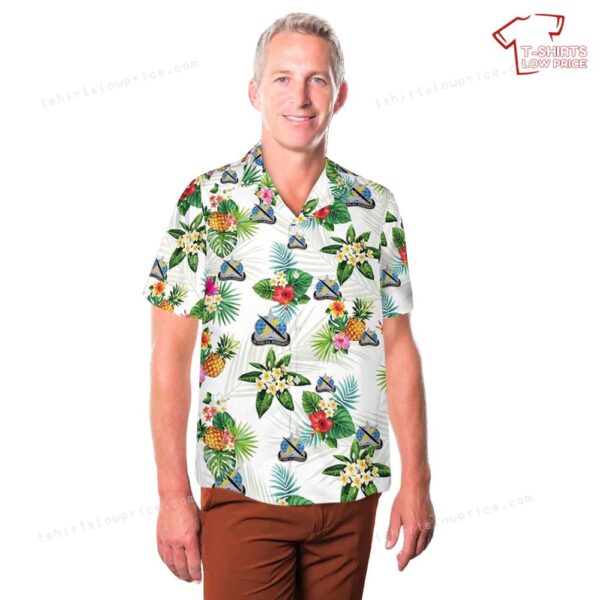 US Army 743rd Military Intelligence Battalion Hawaiian Shirt US Army 743rd Military Intelligence Battalion Hawaiian Shirt