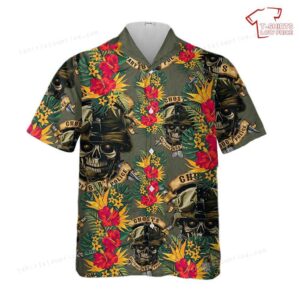 US Army 800th Military Police Company Hawaiian Shirt