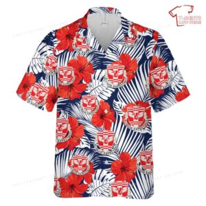 US Army 864th Engineer Battalion Hawaiian Shirt