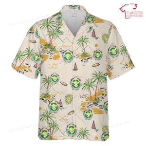 US Army 977th Military Police Company Hawaiian Shirt