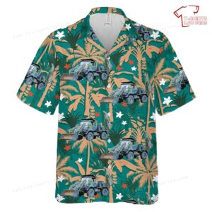 US Army 1990 Freightliner Unimog 419 Hawaiian Shirt