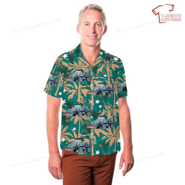 US Army 1990 Freightliner Unimog 419 Hawaiian Shirt