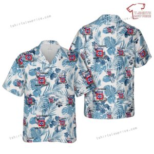 US Army A Co. 1-505 PIR Hawaiian Shirt