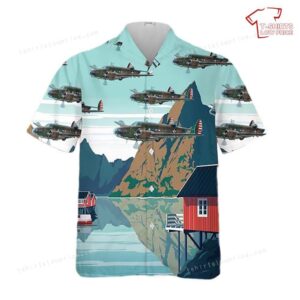 US Army A-29-PBO-1 Hudson Hawaiian Shirt
