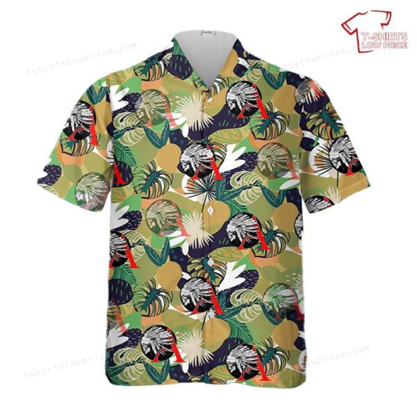 US Army Able Company 1-17 Infantry Hawaiian Shirt