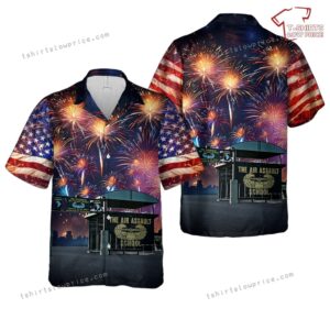US ARMY Air Assault School, 4th Of July Hawaiian Shirt