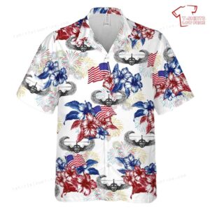 US Army Air Assault Wings, 4th Of July Hawaiian Shirt