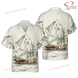US Army Air Force (USAAF) C-47A Skytrain 42-92841 Hawaiian Shirt