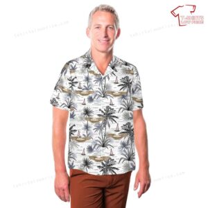 US Army Air Force Airship Pilots Wings In WWII Hawaiian Shirt 3