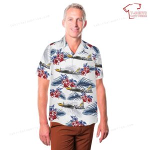 US Army Air Force B 26B Marauder 6B T IK 111 9TH AIR FORCE 599TH BOMB SQUADRON 397TH BOMB GROUP D DAY June 1944 Hawaiian Shirt 3