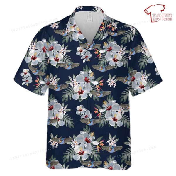 US Army Air Force Ww2 Women Airforce Service Pilot (Wasp) Fifinella Wings Badge Hawaiian Shirt US Army Air Force Ww2 Women Airforce Service Pilot (Wasp) Fifinella Wings Badge Hawaiian Shirt