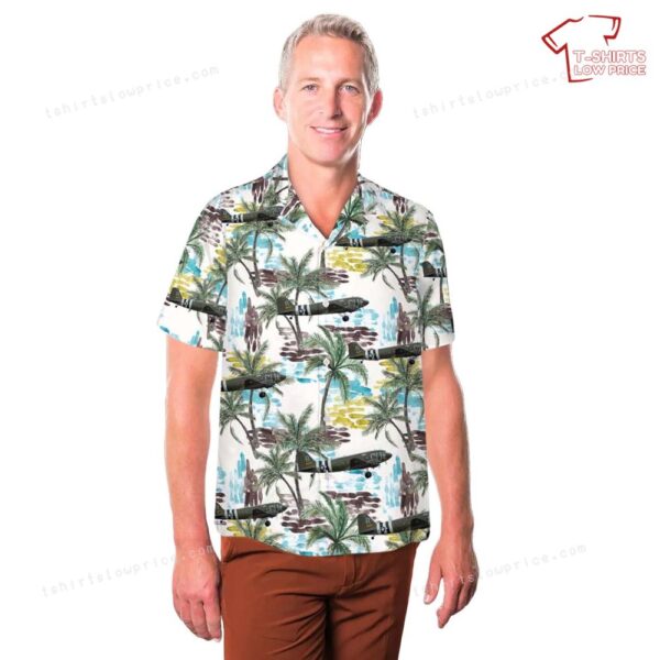 US Army Air Forces Douglas C-53D Skytrooper ‘D-Day Doll’ Of 434th Troop Carrier Group Hawaiian Shirt US Army Air Forces Douglas C-53D Skytrooper ‘D-Day Doll’ Of 434th Troop Carrier Group Hawaiian Shirt