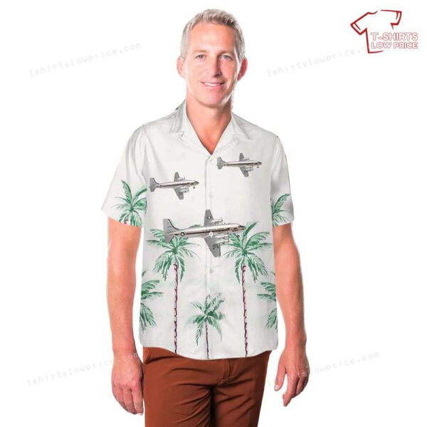 US Army Air Forces Douglas C-54M Skymaster 44-9030 Hawaiian Shirt US Army Air Forces Douglas C-54M Skymaster 44-9030 Hawaiian Shirt