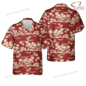 US Army Air Forces USAAF Liaison Pilot Wing In WWII Hawaiian Shirt